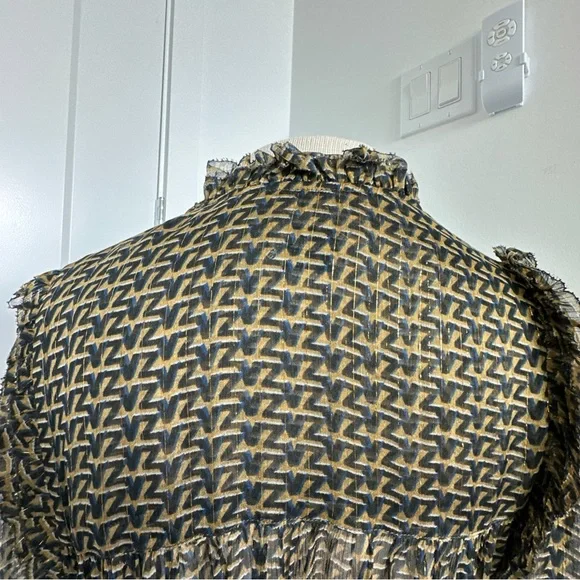 Zadig & Voltaire Rulie Chiffon Mini Dress womens size small NWOT - Picture 11 of 15